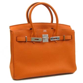 HERMES エルメス バーキン30 スーパーコピー トゴ オレンジ シルバー金具 05P01Sep13 Birkin 135